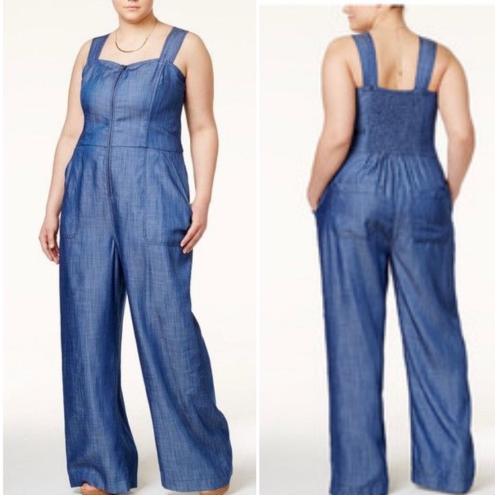 Rachel Roy Chambray jumpsuit